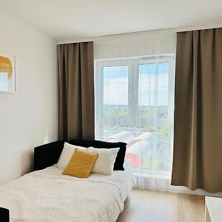 公寓 Blisko Plazy I Parku Reagana 格但斯克