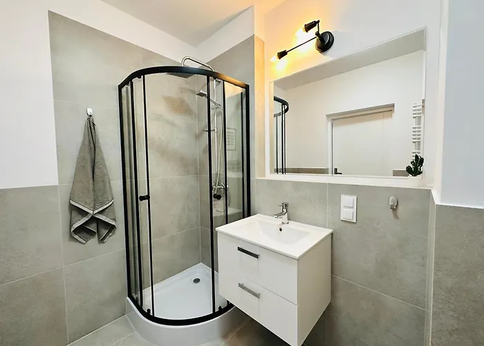 公寓 Blisko Plazy I Parku Reagana 格但斯克